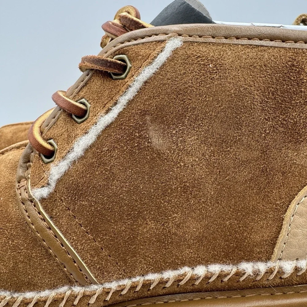 NEW! UGG Neumel Stitch Chestnut Chukka Boots 1094398 Men's 5 / Women's 6